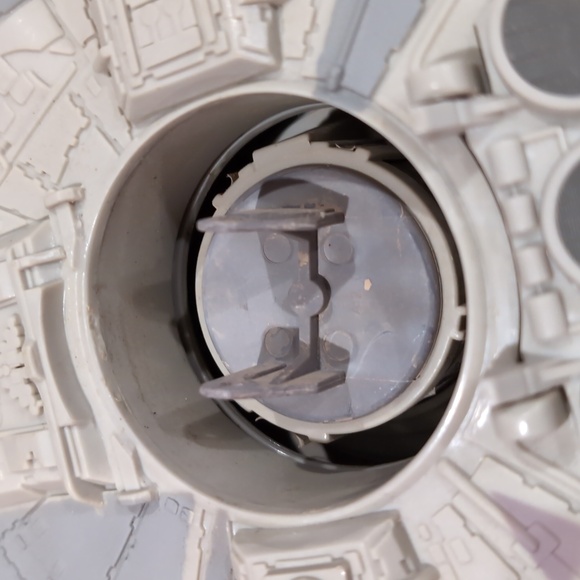 VTG Millenium Falcon Star Wars  Galoob 1995 Micro Machine Not Complete - Picture 9 of 11